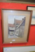 Boorman, Old Barge Inn, Norwich, watercolour, framed and glazed
