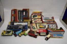 Box of various assorted boxed toy vehicles to include exclusive first editions, models of Yesteryear