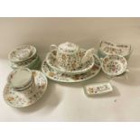 Quantity of Minton Haddon Hall tea and table wares