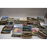 Box of assorted postcards