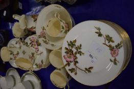 Quantity of George Jones Briar pattern tea wares