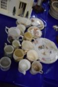 Mixed lot of various Royal commemorative mugs, plates and dishes