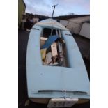 Sailing dinghy with trailer