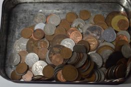 Box of various assorted mainly British coinage