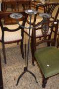 Iron floor standing candleabra