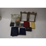 Mixed Lot: Various assorted photograph frames, quantity of costume jewellery etc