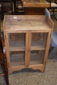 Glazed bookcase cabinet, 60cm wide