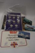Mixed Lot: Smiths Crisps Wildlife medals, Golden Wonder Certificate for helping launch a lifeboat