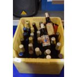 Box of various bottles of commemorative ale to include Royal Wedding editions