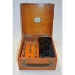 Vintage high frequency scalp massager in wooden case
