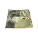 A Cliff Richards 'No. 1' 7'' vinyl single (SEG 7903)