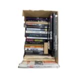 A mixed lot of boxed books: Beatles interest.