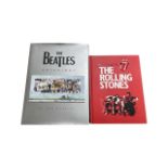 A pair of music-related coffee table books, to include: - The Beatles Anthology by the Beatles -