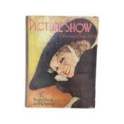 A hardbound copy of The 1938 The Picture Show Annual: The Year's Best Pictures.