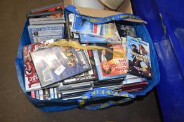 Large bag of assorted DVD's