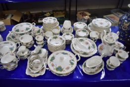 Extensive collection of Royal Albert Berkeley tea and dinner wares