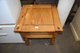 Modern pine coffee table