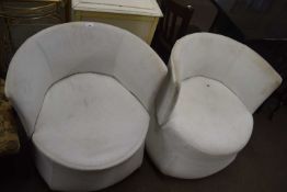 A pair of B&B Italia tub chairs
