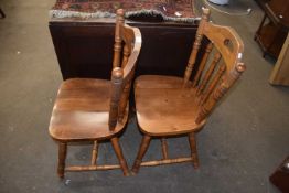 Pair of kitchen chairs