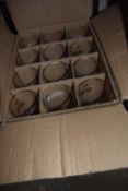 One box of England Rugby pint glasses