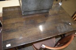 Modern pub table and four chairs - NOTE: Sold for commercial use only