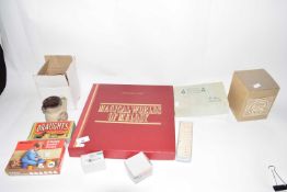 Mixed Lot: Boxed Great Yarmouth Pottery mug, Readers Digest Magical World of Melody records, oil