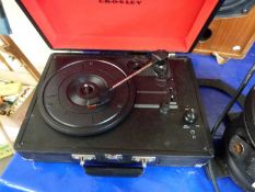 Crosley portable record player