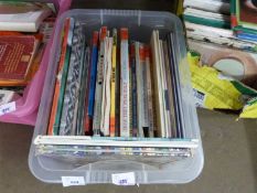 One box of various mixed books