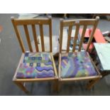 Pair of kitchen chairs