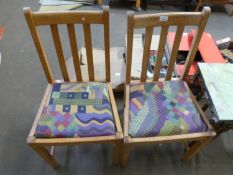 Pair of kitchen chairs