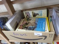 Box of various books, Norwich and local interest plus various similar videos