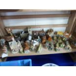 Mixed Lot: Various model cottages to include Tey Pottery, Leonardo and others