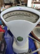 Vintage Avery scales with weights