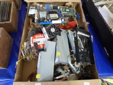 One box of various computer spares