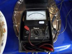 Vintage Simpson 260 volt meter, cased