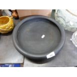 Wedgwood black basalt ware fruit bowl