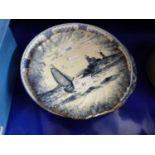 Mixed Lot: Various decorated plates