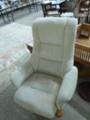 Modern recliner armchair