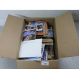 Large box of assorted postcards