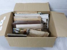 Box of various assorted postcards