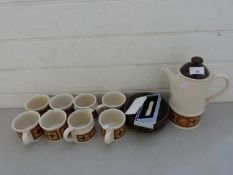 Quantity of Sadler coffee wares