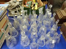 Collection of glass bells