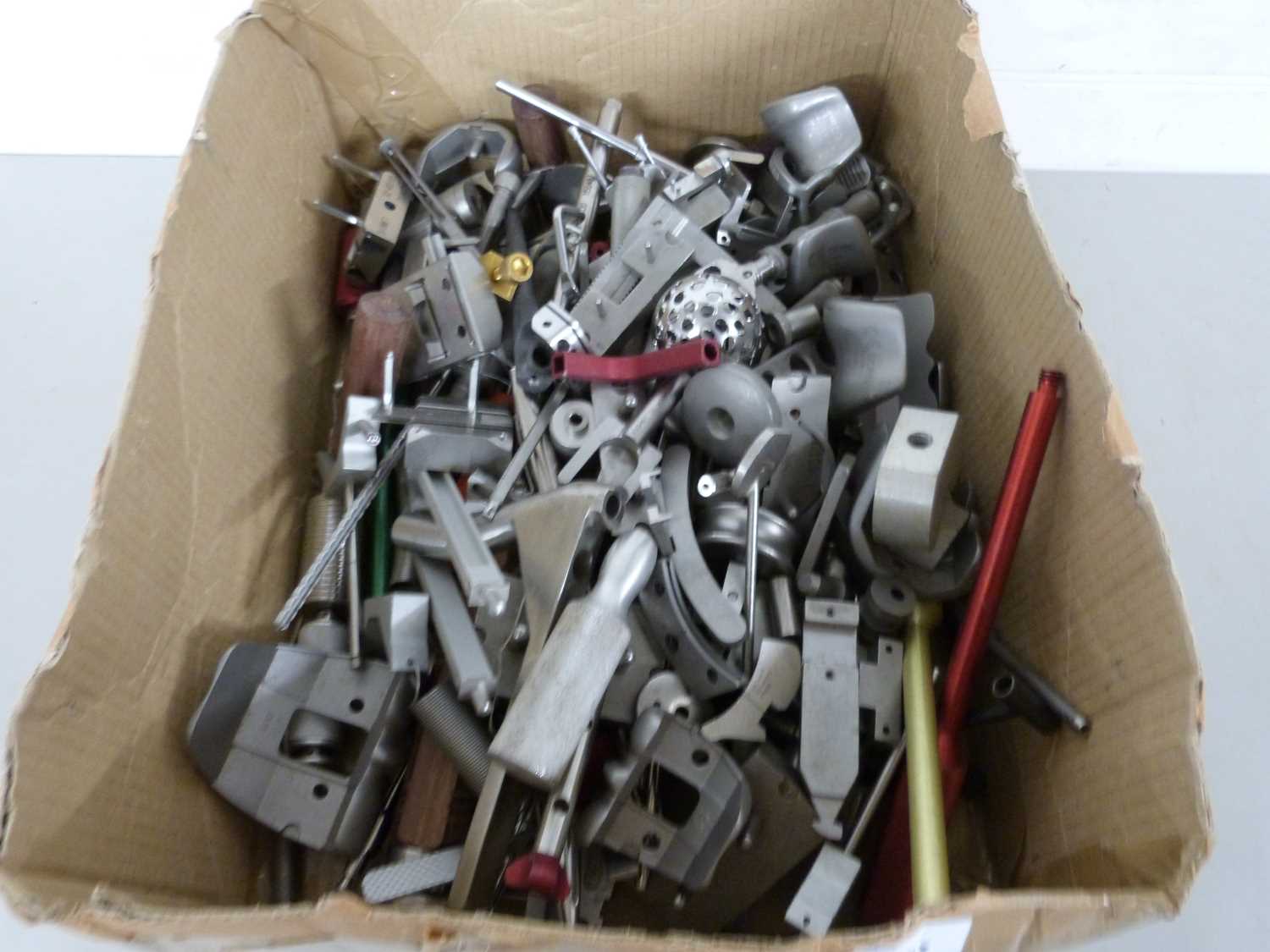 One box containing various vintage tools and spares