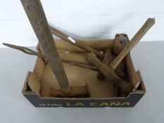 Mixed Lot: Vintage Blacksmith's hammers
