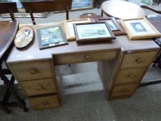 Mid 20th Century twin pedestal dressing table