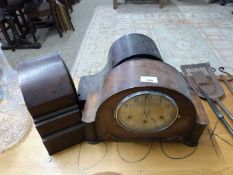 Three early 20th Century mantel clocks for repair