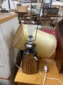 20th Century Studio Pottery table lamp