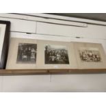 Three unframed photographs circa 1920's/30's