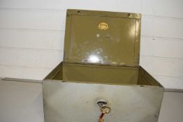 Vintage Siroma metal strong box