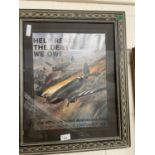 The Royal Airforce Benevolent Fund "Help Repay the Debt we Owe" , framed print